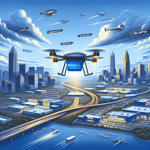 无人机送货时代来临：沃尔玛与Wing的百店扩张计划