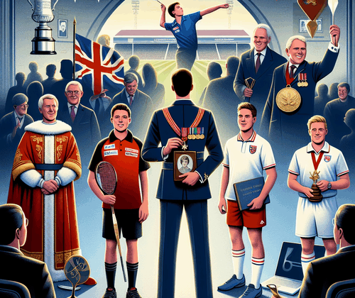 从飞镖少年到足球传奇：国王生日荣誉名单中的体育星光