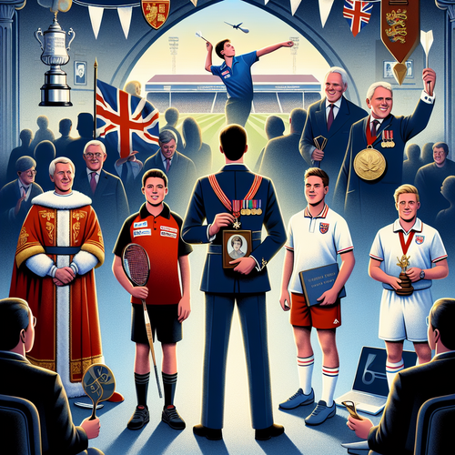 从飞镖少年到足球传奇:国王生日荣誉名单中的体育星光