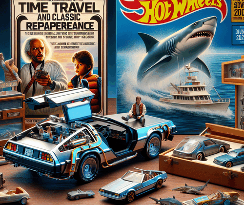 时光回溯与经典重现：SDCC 2025上的《回到未来》与《大白鲨》情怀之旅