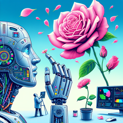 AI与花朵:为何机器永远无法真正理解一朵花的美丽