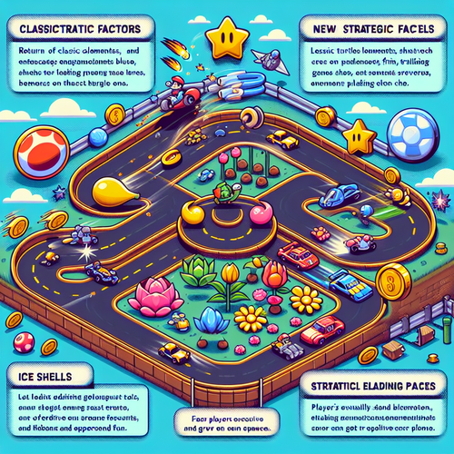 《马力欧赛车世界》道具全解析:如何用创意与策略称霸赛道