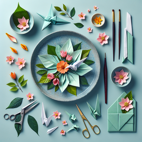 花之折纸：探索花瓣艺术的静谧之美