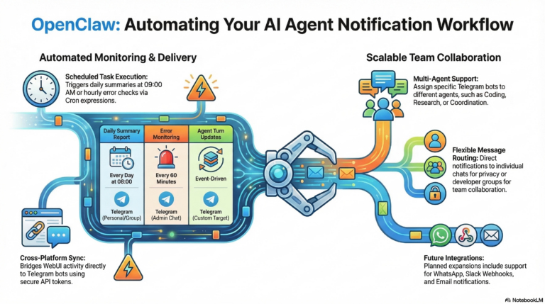 🚀 OpenClaw 跨平台通知工作流