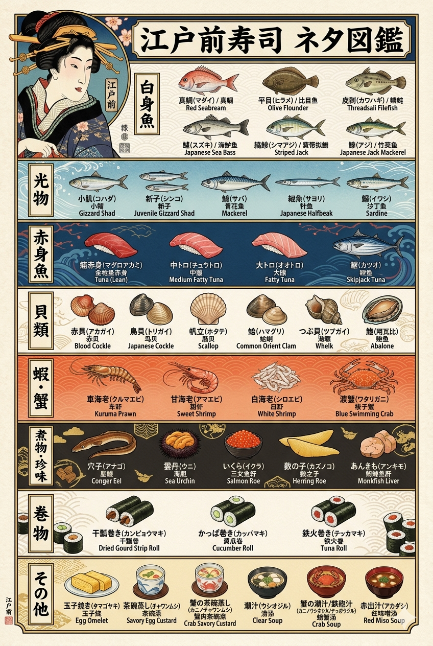 Edo Sushi Menu