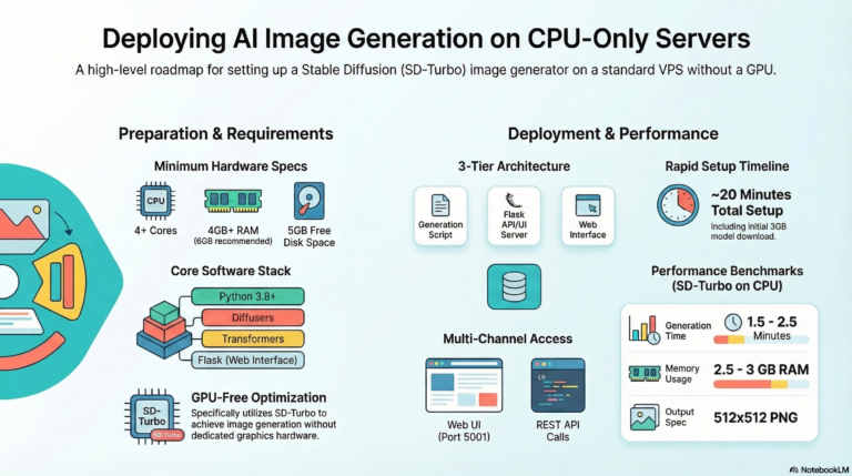 无GPU的VPS上部署AI图像生成工具的完整指南