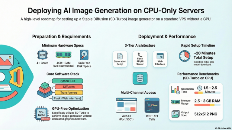 无GPU的VPS上部署AI图像生成工具的完整指南 无GPU的VPS上部署AI图像生成工具的完整指南