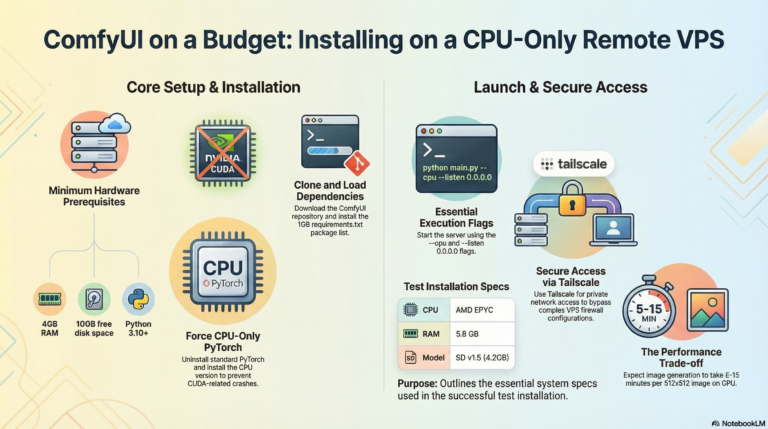 How to Install ComfyUI on a Remote VPS: Complete Guide