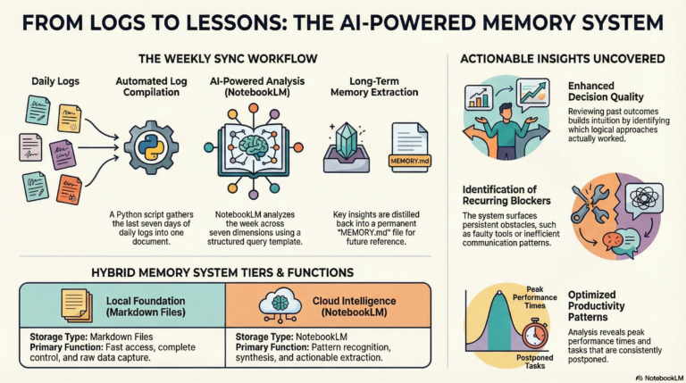 NotebookLM Memory Backup: AI-Powered Weekly Insights