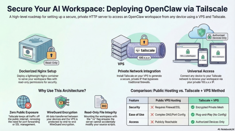 在VPS上通过Tailscale部署OpenClaw Web服务器 在VPS上通过Tailscale部署OpenClaw Web服务器