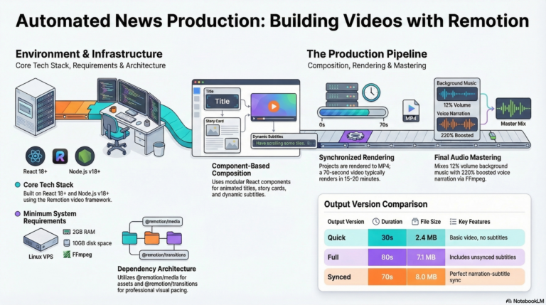 📺 Complete Guide: Creating HelloAI Morning News with Remotion 📺 Complete Guide: Creating HelloAI Morning News with Remotion