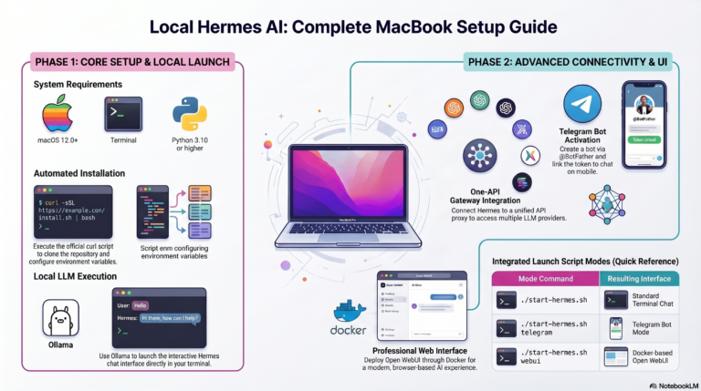 MacBook本地搭建Hermes AI助手完整指南