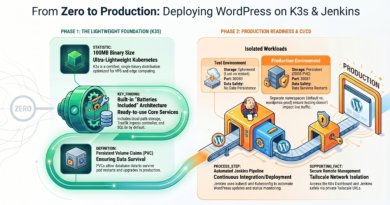 From Zero to Production: Complete WordPress on K3s Kubernetes with Jenkins CI/CD